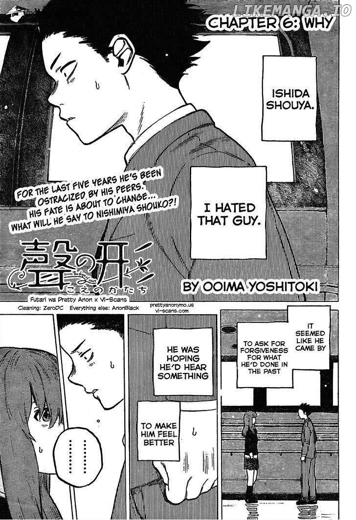 A Silent Voice, Chapter 6 image 01